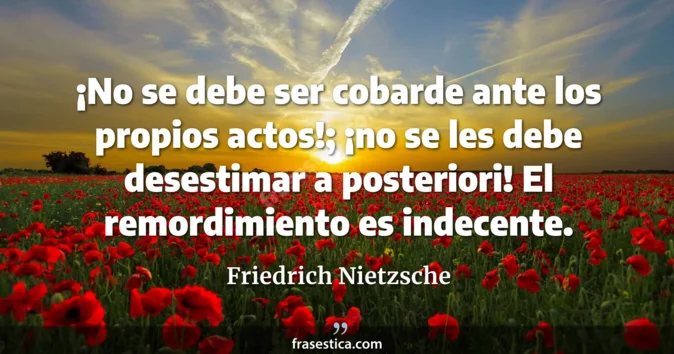 Cita de Friedrich Nietzsche
