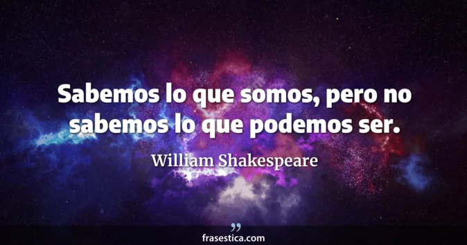 Cita de William Shakespeare