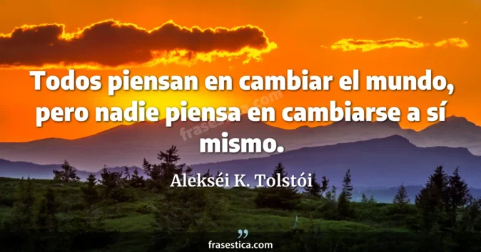 Cita de Alekséi K. Tolstói