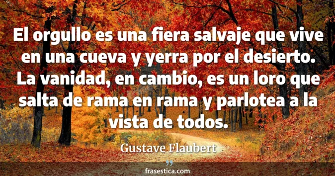 Cita de Gustave Flaubert