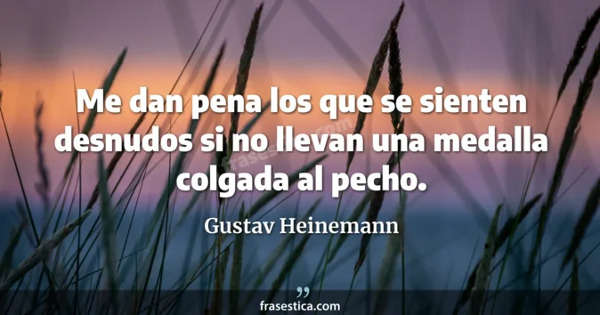 Cita de Gustav Heinemann