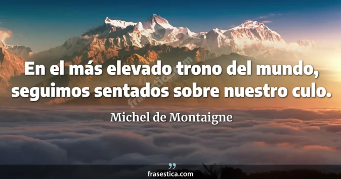 Cita de Michel de Montaigne