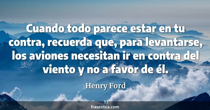 Cita de Henry Ford