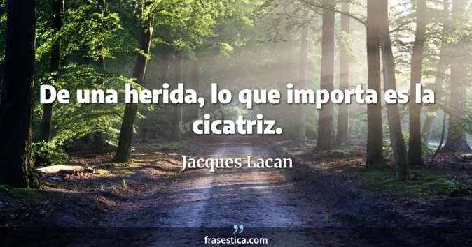 Cita de Jacques Lacan