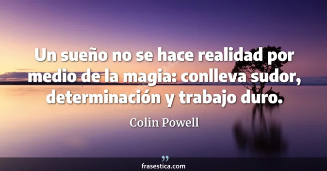 Cita de Colin Powell