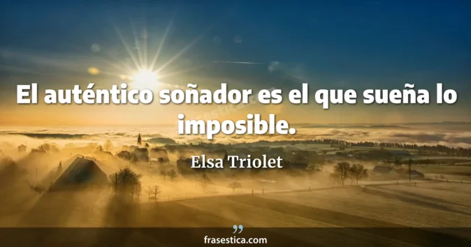 Cita de Elsa Triolet