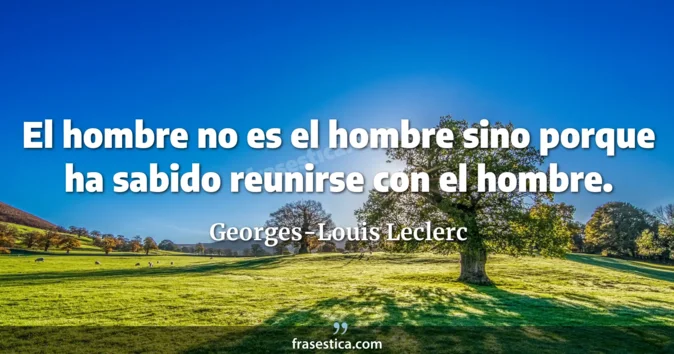 Cita de Georges-Louis Leclerc