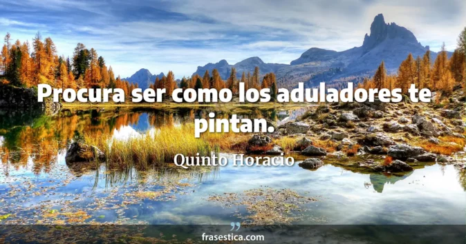 Cita de Quinto Horacio