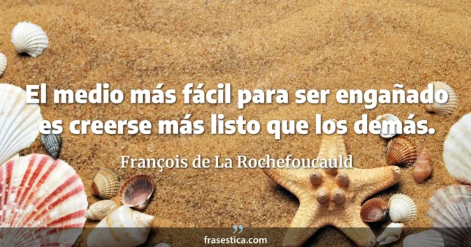 Cita de François de La Rochefoucauld