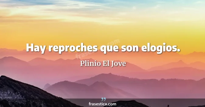 Cita de Plinio El Jove