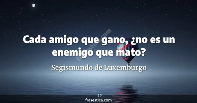 Cita de Segismundo de Luxemburgo
