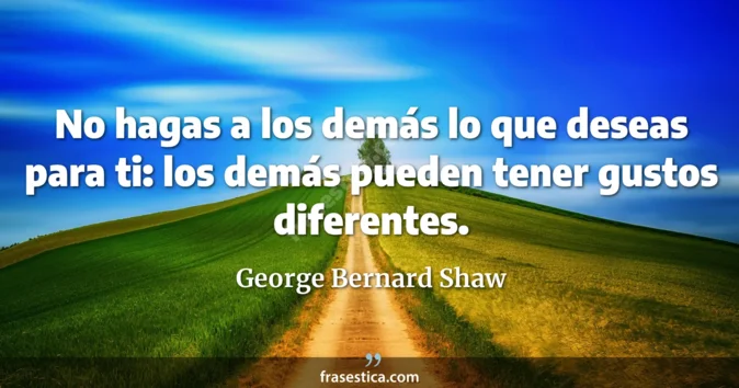 Cita de George Bernard Shaw