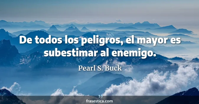 Cita de Pearl S. Buck