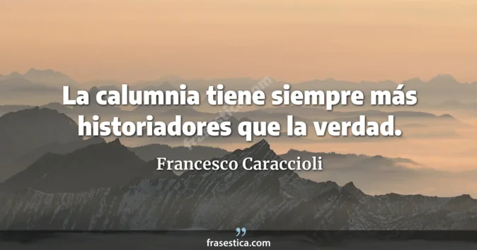 Cita de Francesco Caraccioli