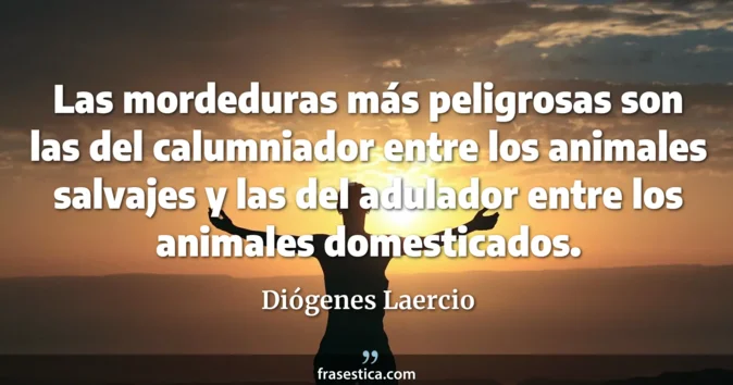 Cita de Diógenes Laercio