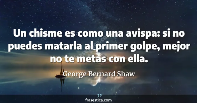 Cita de George Bernard Shaw