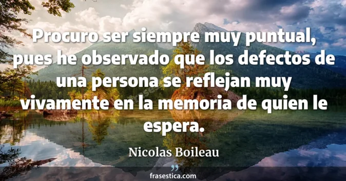 Cita de Nicolas Boileau