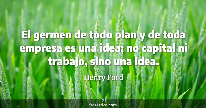 Cita de Henry Ford