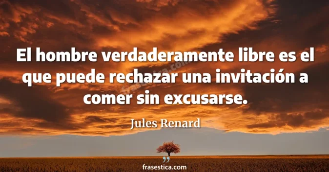 Cita de Jules Renard