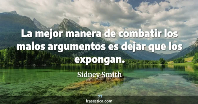 Cita de Sidney Smith