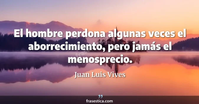Cita de Juan Luis Vives