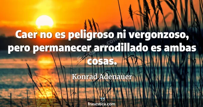 Cita de Konrad Adenauer