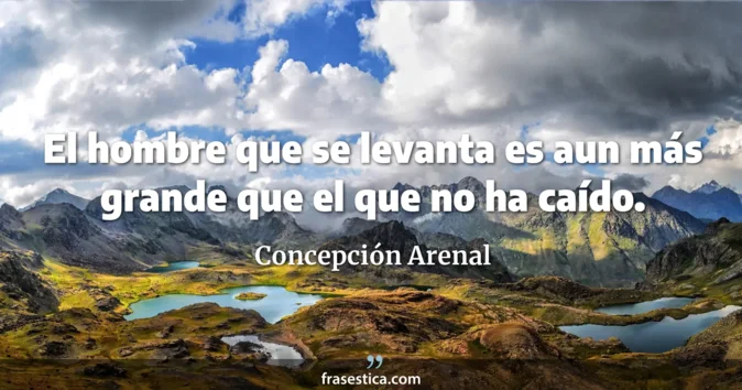 Cita de Concepción Arenal