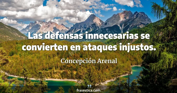 Cita de Concepción Arenal
