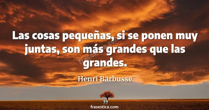 Cita de Henri Barbusse
