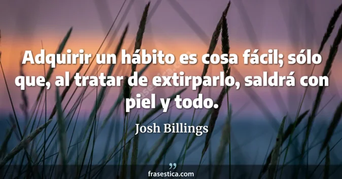 Cita de Josh Billings