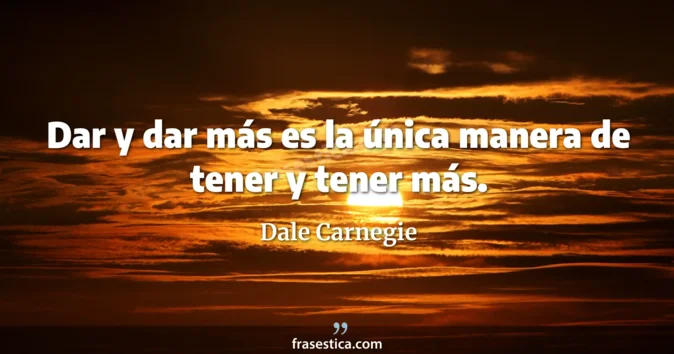 Cita de Dale Carnegie