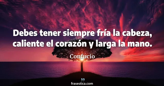 Cita de Confucio