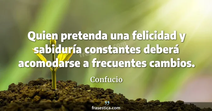 Cita de Confucio