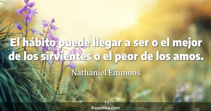 Cita de Nathaniel Emmons
