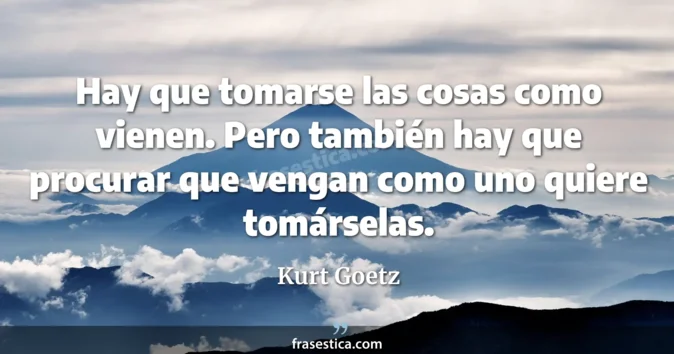 Cita de Kurt Goetz