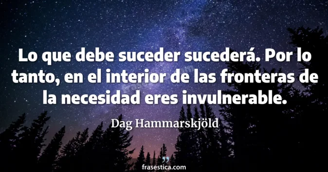 Cita de Dag Hammarskjöld