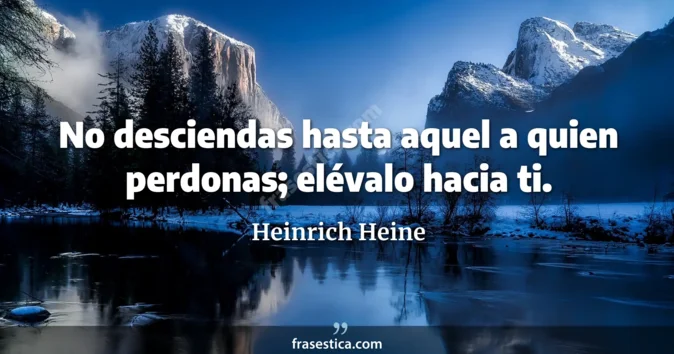 Cita de Heinrich Heine