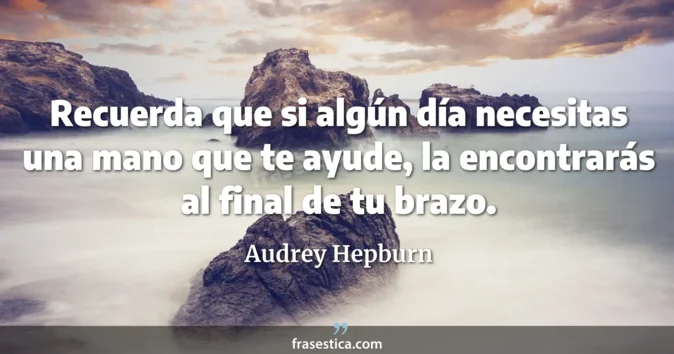 Cita de Audrey Hepburn