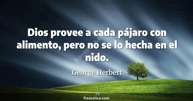 Cita de George Herbert