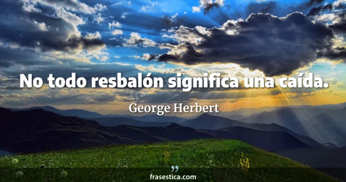 Cita de George Herbert