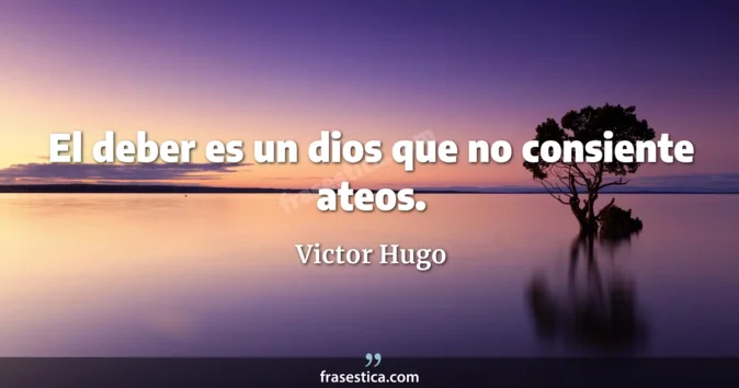 Cita de Victor Hugo