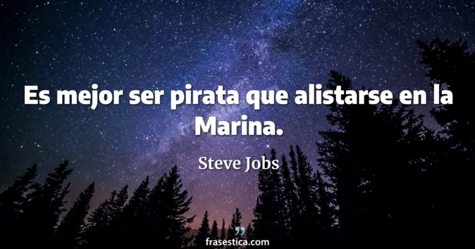 Cita de Steve Jobs