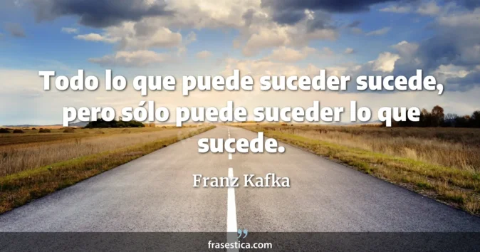 Cita de Franz Kafka