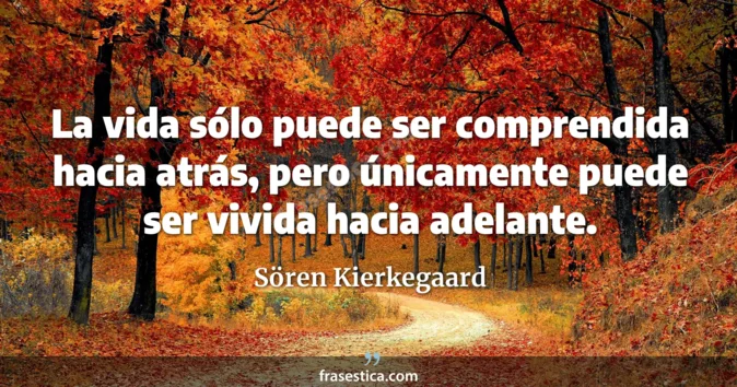 Cita de Sören Kierkegaard