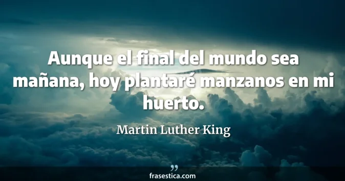 Cita de Martin Luther King