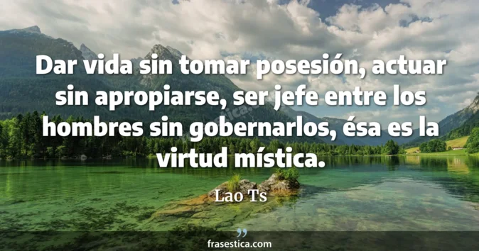 Cita de Lao Ts