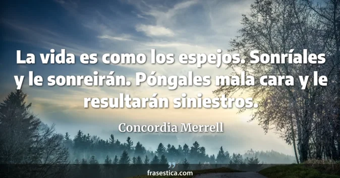 Cita de Concordia Merrell