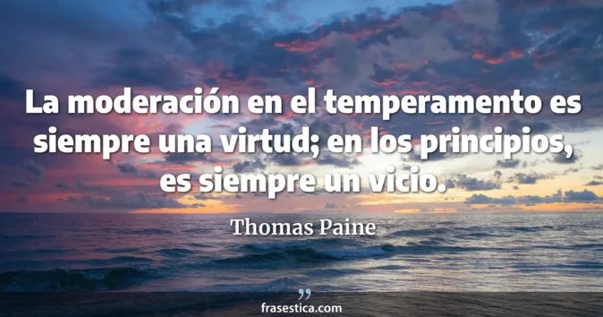 Cita de Thomas Paine