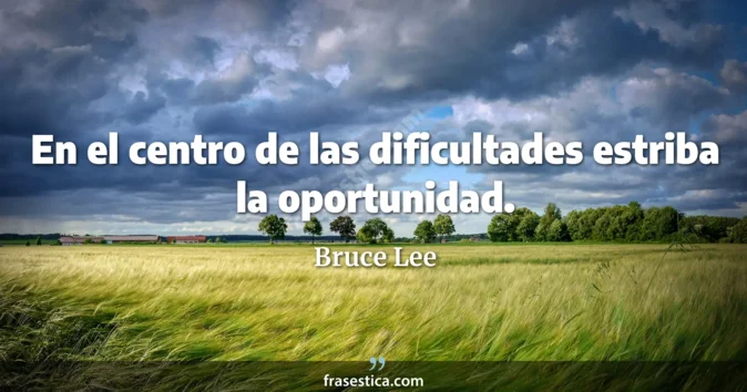 Cita de Bruce Lee
