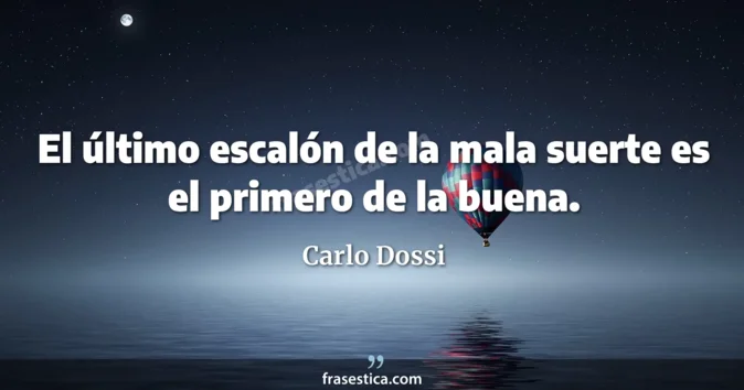 Cita de Carlo Dossi